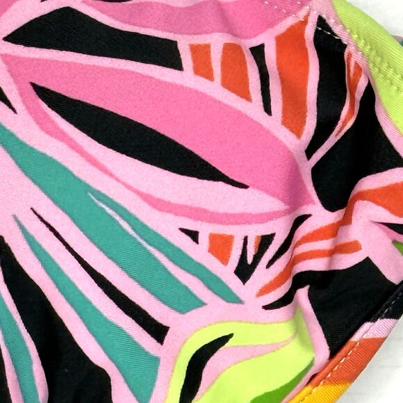 Wild Fable Multi-Colored Tropical Print Underwire Bralette Bikini Top Size Small - Picture 2 of 11